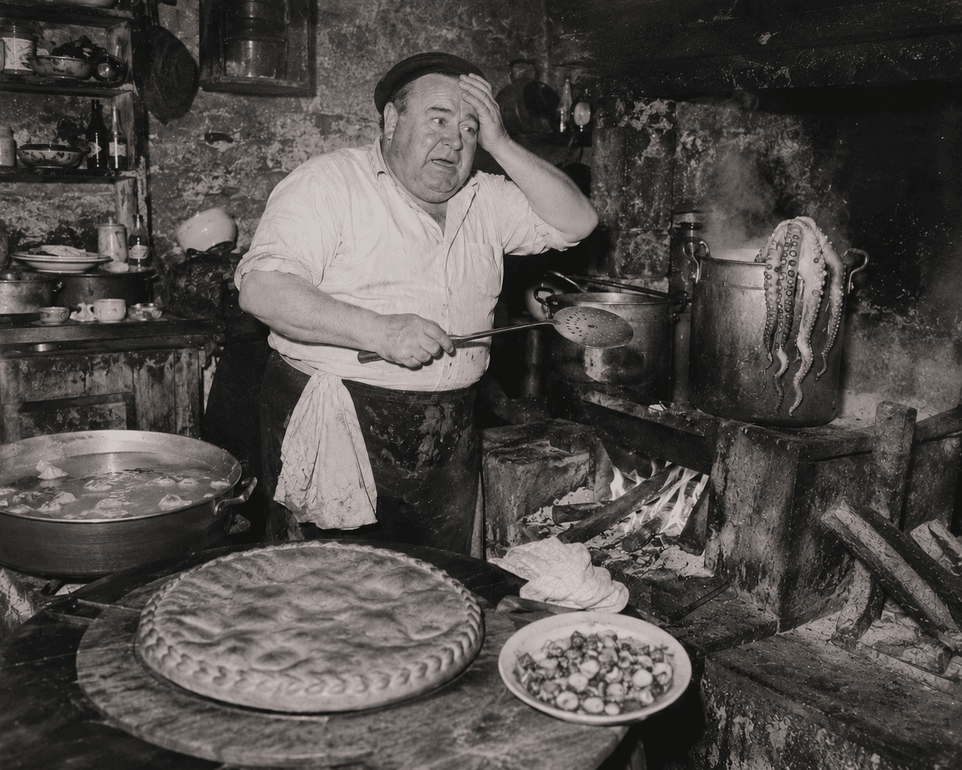 The Night Manolo Tried to Cook for Forty People: A Kitchen Disaster
